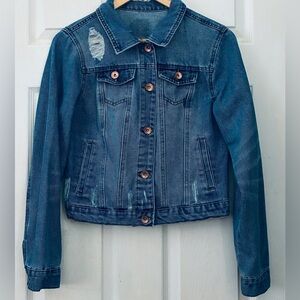 Classic Blue Denim Women's Jean Jacket